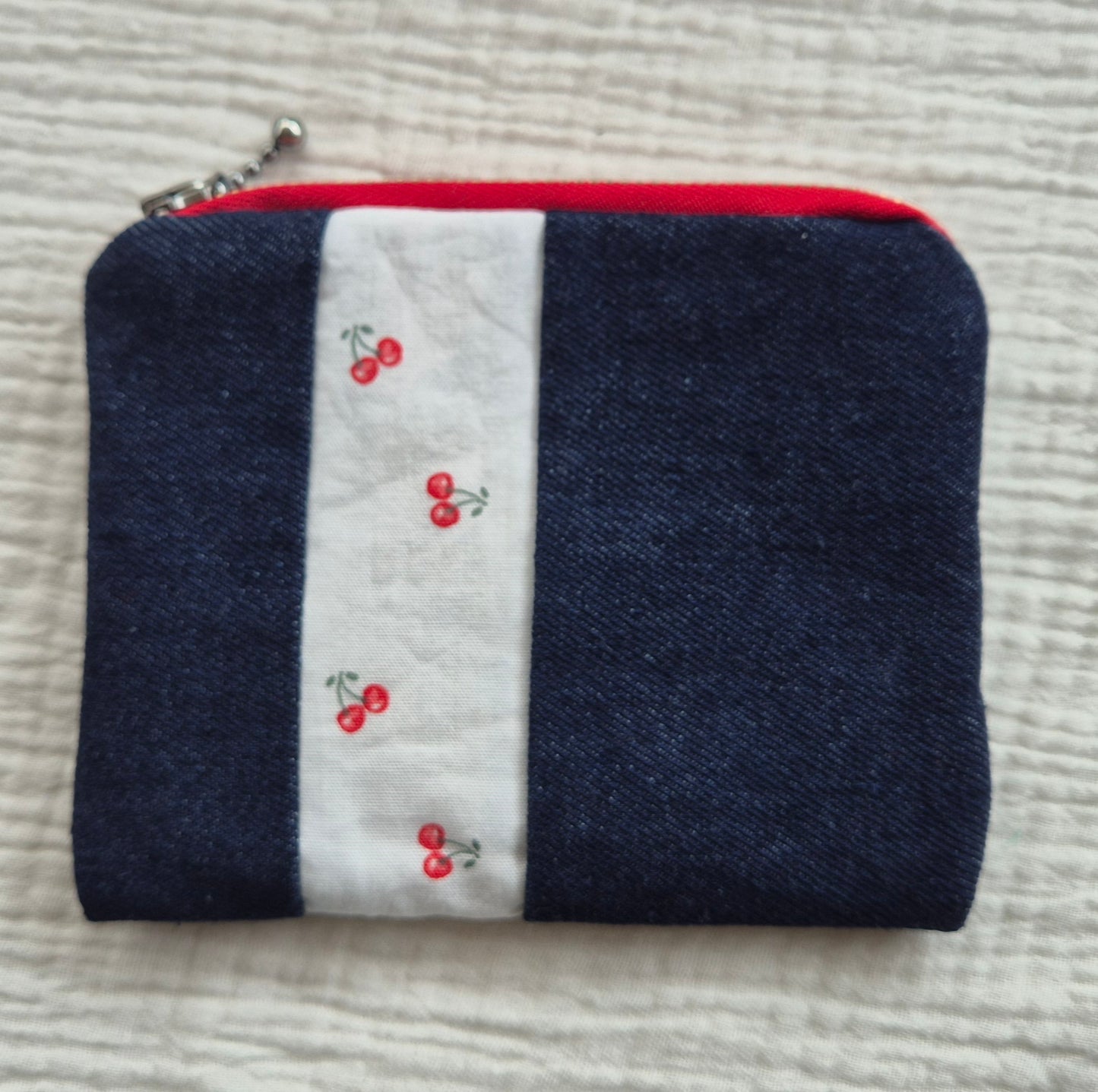 "Le London Cerise" Coin Purse – One of a Kind