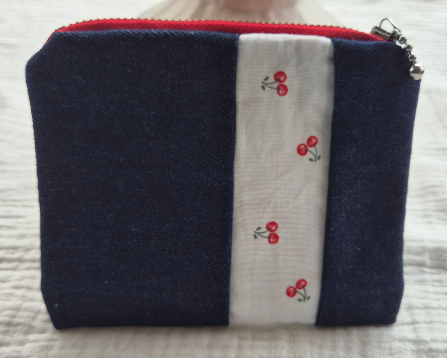 "Le London Cerise" Coin Purse – One of a Kind