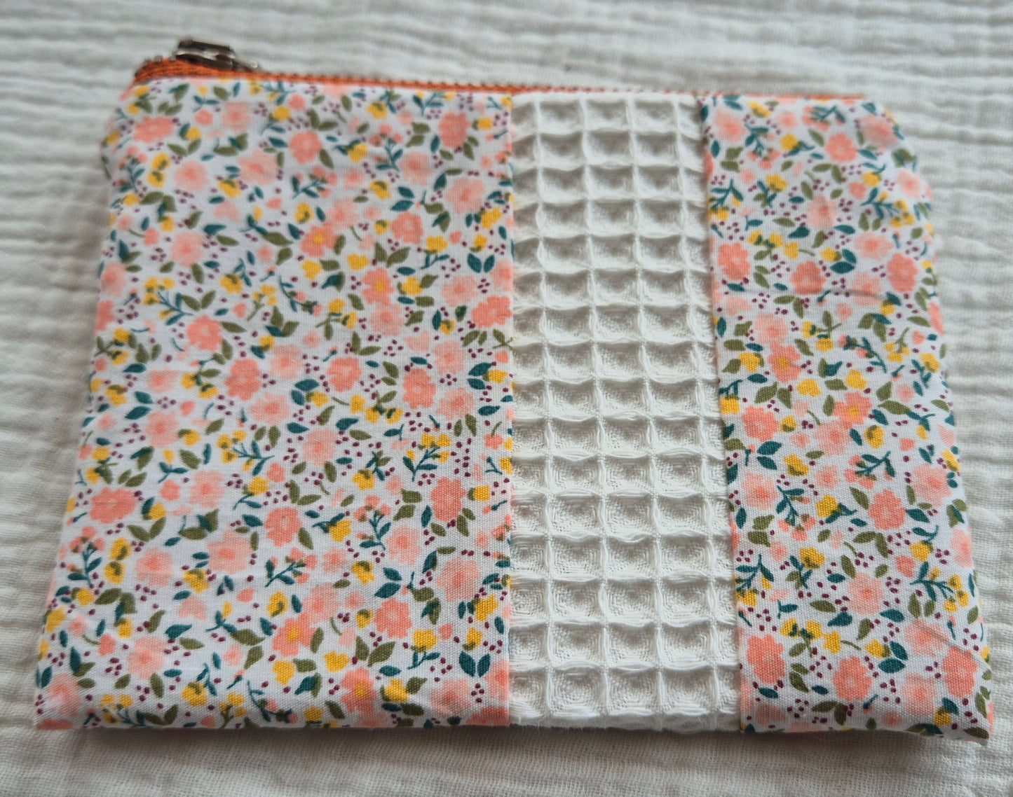 "Lana Peach" Coin Purse – Unique Piece