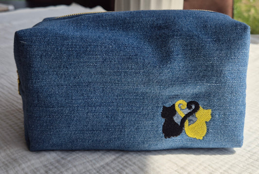 Trousse de toilette "La Tokyo Héritage N°1" – Taille M – Pièce Unique
