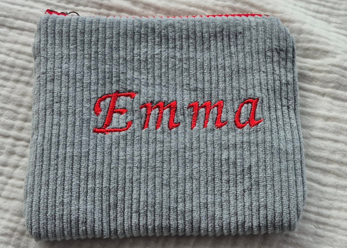 Custom creation made to order — Hand-sewn & embroidered