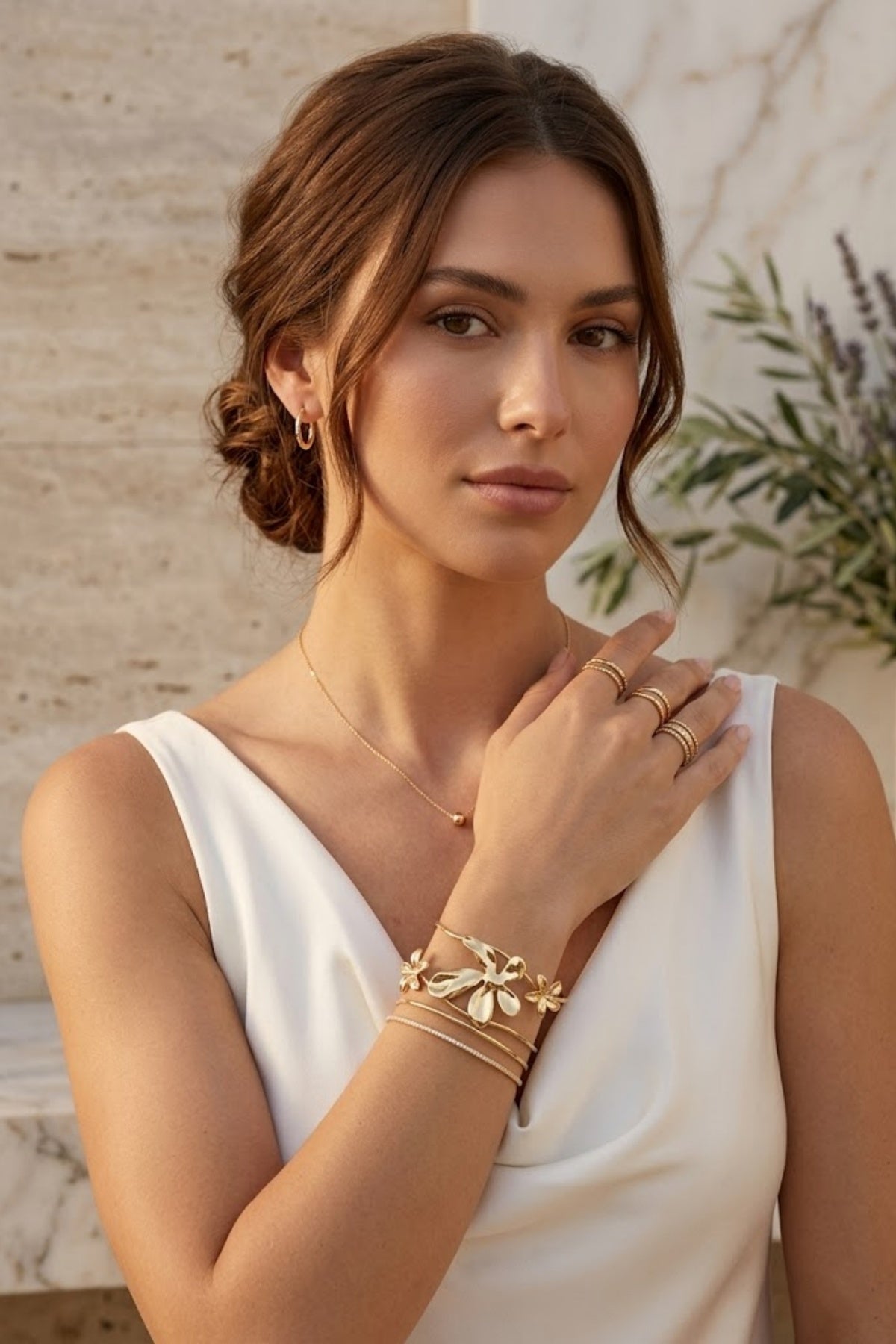 Petal Cuff Bracelet