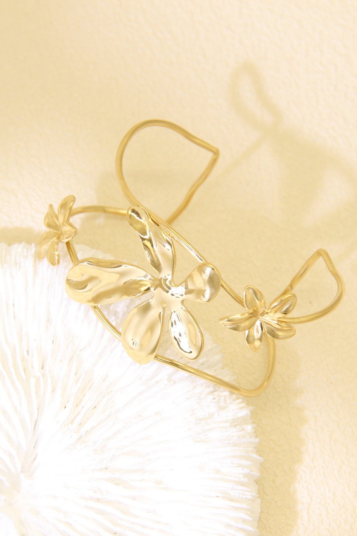 Petal Cuff Bracelet