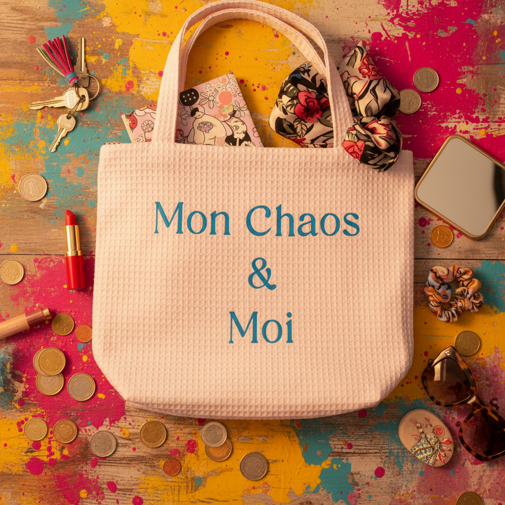 Sac Cabas Bali Mon Chaos & Moi – lifestyle chaos assumé