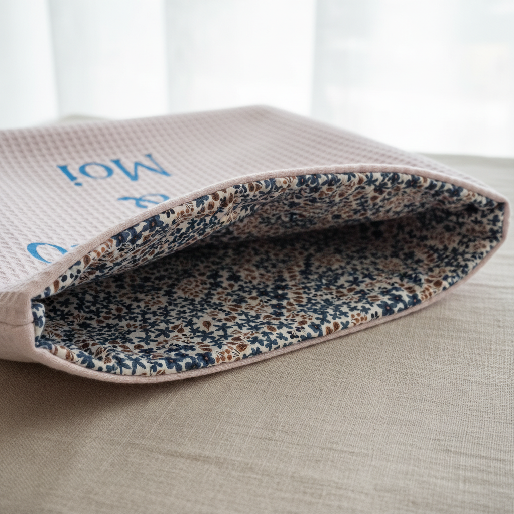 Sac Cabas Bali Mon Chaos & Moi – intérieur fleuri
