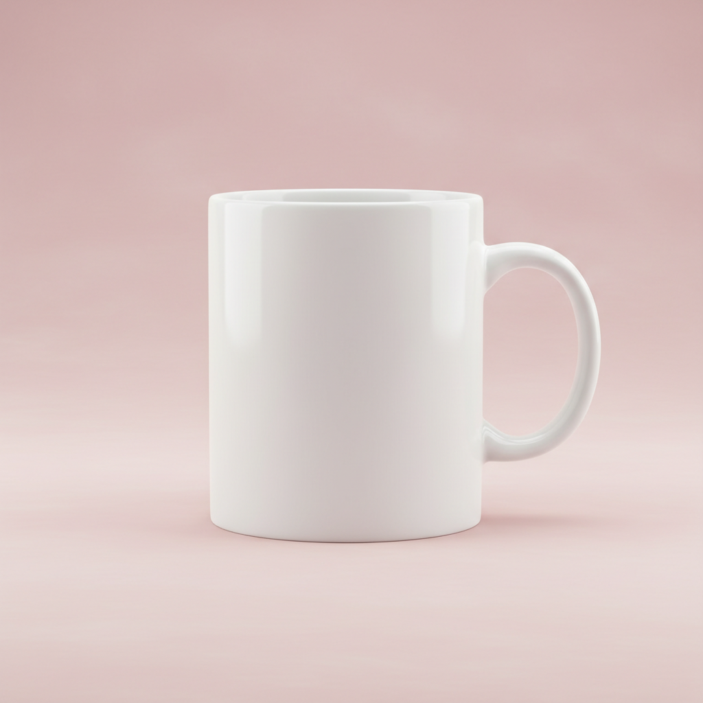 Mug anse arrondie