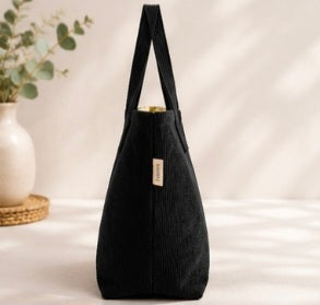 Tote bag Kyoto Jaspé, vue du fond structuré