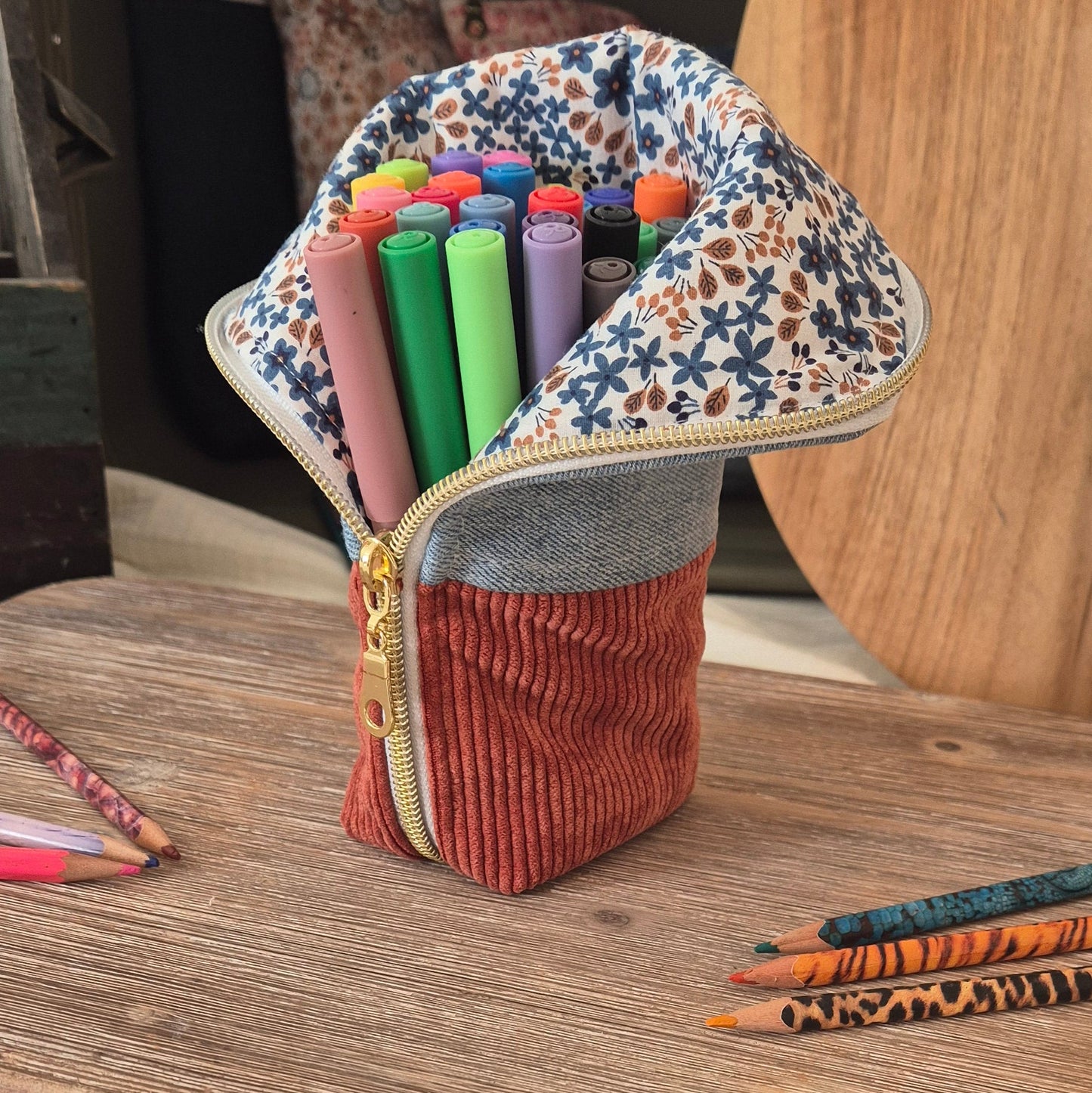 Trousse "La Sol Bohème" – Pièce Unique